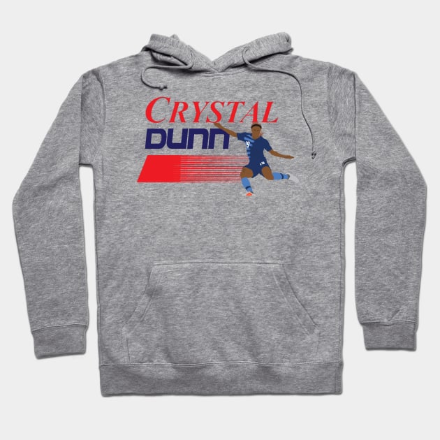 Crystal Dunn USWNT Hoodie by Hevding